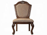 Chateau Fabric & Cherry Finish De Ville Side Chair B2726P282913