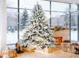 7ft Flocked Christmas Tree 63519144