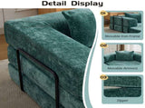 Compression Sofa,Convertible Floor Sofa Bed with Fixed-Shape Frame, Loveseats Boneless Modular 11854585