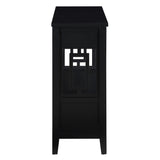 36'' Farmhouse Pine Wood Console Table Entry Sofa Table with 4 Drawers & 1 Storage Shelf for W1202P251878