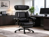 500 lbs Big and Tall Office Chair, Wide Seat Desk Chair with Adjustable Headrest, Lumbar Support & 84996452