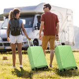 Luggage Sets 3 Piece, PP Luggage Set, Suitcases with Wheels, Hardside Hard Shell Travel Luggage with 52438198