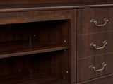 Retro TV Stand Storage for TVs up to 65'', Mid Century Modern TV Stand & Entertainment Center W2275P460426