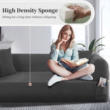 Spring Sofa with High-Quality Fabric, Pillows & Storage - Pocketed Springs, High-Density Foam, for B347P365350