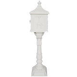 Cast Aluminum Mail Box,Postal Box , Mailbox Color White W46563687