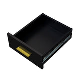 Makeup Vanity Set with Mirror , Dresser Table with Nightstand , with 4 Drawers W331P246721