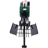 Double Flywheel Electric Log Splitter Log Splitter Electric Portable 12 Ton hotizontal 2HP W465119828