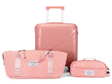 Luggage Sets 3 Piece, PP Luggage Set, Suitcases with Wheels, Hardside Hard Shell Travel Luggage with 91491317