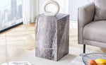 ZUN Elevate your living space with this modern MDF coffee table, which showcases gray textured patterns. W1151P188002