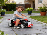 Kids Ride-On Sliding Car with Music Function, 3 Themes Sit-and-Scoot Toy for 19-36 Months 50652787