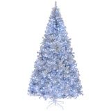8 FT Pre-lit Artificial Christmas Tree, Hinged Xmas Pine Tree with 1350 Branch Tips, 500 Lights and 09538432