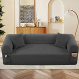 Spring Sofa with High-Quality Fabric, Pillows & Storage - Pocketed Springs, High-Density Foam, for B347P365350