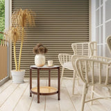 19.7in Rattan Coffee with Glass Top, Small Round End, Boho Style Side Sofa End 82239146