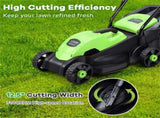 13-Inch Electric Lawn Mower with 8 Gal Grass Collection Box, 3 Adjustable Cutting Heights, 59934721