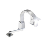 Waterfall Bathtub Faucet with Sprayer, 3-Hole Roman Filler with Hand Shower Deck Mount Waterfall W1224P206114