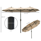 Outdoor beach umbrella /Double-sided Umbrella 92761908