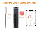 (TEMU&TK only supports PICKUP)500 ft Wireless Meat Thermometer Digital, Bluetooth Meat Thermometer 32409507