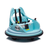 ZUN 12V ride on bumper car for kids,electric car for kids,1.5-5 Years Old,W/Remote Control, LED Lights, W1396132725