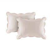 King/Cal King 3 Piece Reversible Scalloped Edge Quilt Set B03597534