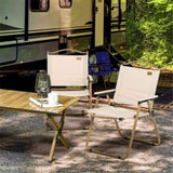 ZUN Folding Camping Chairs / beach chair （Prohibited by WalMart） 91722366