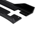 Side Skirt Body Extension Panel Kit fit for Honda Civic 10th 2016-21 Gloss Black ABS 02634314