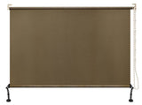 6'X6' walnut HDPE spliced roller shutter 62116443