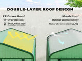 Garden Bed with Mini Greenhouse 33413862