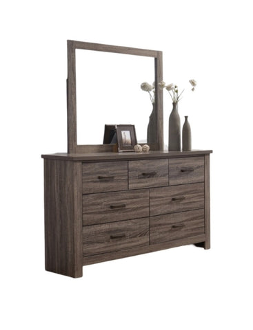 ZUN Natural Finish Striking Wooden 1pc Dresser Drawers Storage bedroom Furniture B011P193966