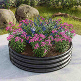 47.24*11.4" Tall Round Raised Garedn Bed,Metal Raised Beds for Vegetables, Outdoor Garden Raised 55087693