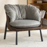 Velvet Accent Chair Barrel Chair with Metal Legs Modern Comfy Armchair Accent Reading Chair for 93829175