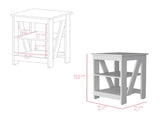 Side Table Rossville, Living Room, White B092P191181