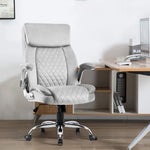 ZUN Swivel Office Room Chair Executive Desk Chair Velvet W1403P181194