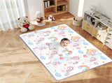 Waterproof Unicorn Print Baby Playpen Mat Roll-Up Portable Foam Mat for Indoor Outdoor Crawling & 66440538