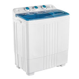 ZUN Twin Tub with Built-in Drain Pump XPB45-428S 20Lbs Semi-automatic Twin Tube Washing Machine for 80996552