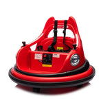 ZUN 12V ride on bumper car for kids,electric car for kids,1.5-5 Years Old,W/Remote Control, LED Lights, W1396132721