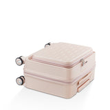 18" Carry On with Front Open Door &Laptop Interlayer, Hard Shell Suitcase Built-In TSA 08080314