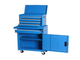 Tool Chest, 5-Drawer Rolling Tool Storage Cabinet with Detachable Top Tool Box, Liner, Universal 17471630