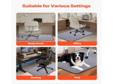 Office Chair Mat,36 x 48-inch Floor Protector for Hard Surfaces,Durable Corduroy 47079620