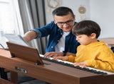 GDP-104 88 Keys Full Weighted Keyboards Digital Piano with Furniture Stand, Power Adapter, 24836385