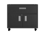 Rolling Garage Cabinet in Charcoal Gray B365P410807
