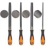 ZUN File Set Combination Metal Round File Steel File Grinding Tool with Package Set for Filing 44258523