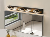 Modern 5-Light LED Vanity Light - Sleek Bathroom Wall Fixture, Iron & Acrylic, Dimmable & W1340P206800