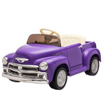 ZUN 12V Kids Ride On truck car w/parents control, Licensed Chevrolet 3100 pickup,electric car for W1396P183800