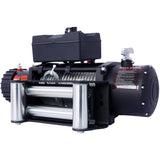 12V 12000LB Electric Winch Towing Trailer Steel Cable Off Road, Waterproof Wire Cable for Truck UTV W465127133