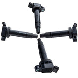 Set of 4 Ignition Coils For Toyota Camry 2002-2008 Rav4 2004-2008 2.4L L4 Engine For Lexus For Scion 18087665