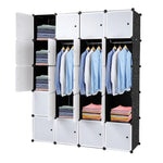 ZUN 20 Cube Organizer Stackable Plastic Cube Storage Shelves Design Multifunctional Modular Closet 41270526