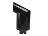4-8 curved black, made of stainless steel 409, sprayed with black paint, wall thickness 1.2mm 10323206