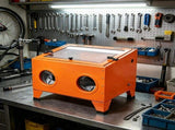 25 Gallon 40-120PSI Sandblasting Cabinet, Portable Benchtop Sand Blaster with Heavy Duty Body, 03298567