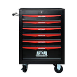 Rolling Metal Tool Chest with 6 Drawers, 20" 6-Drawer Tool Chest Cabinet with Ball Bearing Drawer 88830503