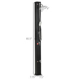 Solar heated shower 23143557